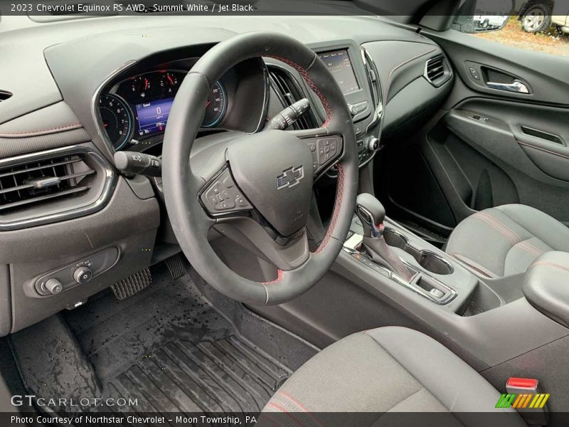 Front Seat of 2023 Equinox RS AWD