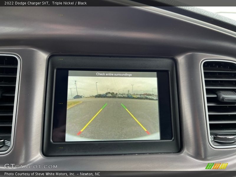 Controls of 2022 Charger SXT