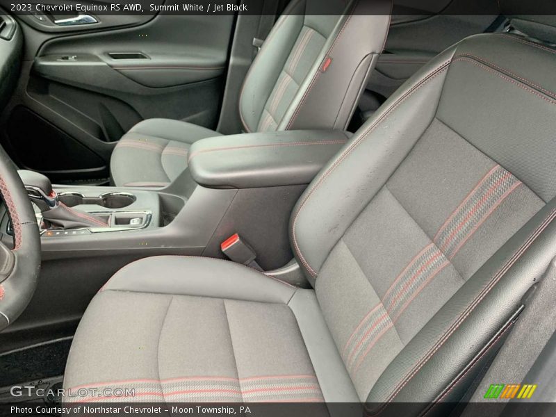 Front Seat of 2023 Equinox RS AWD