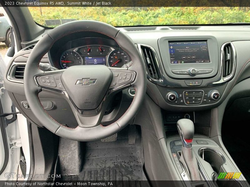 Dashboard of 2023 Equinox RS AWD