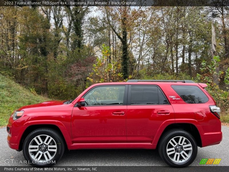  2022 4Runner TRD Sport 4x4 Barcelona Red Metallic