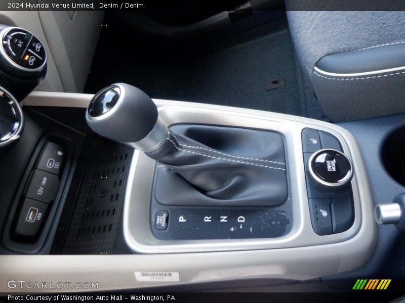  2024 Venue Limited CVT Automatic Shifter