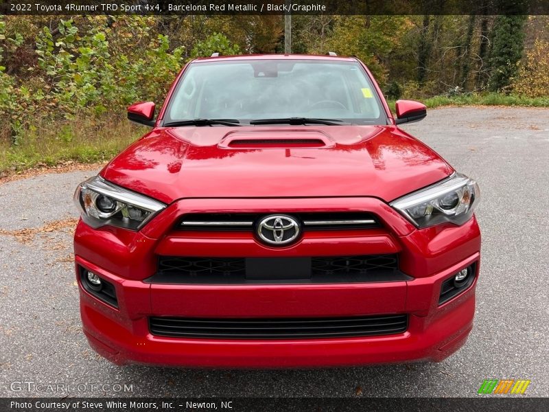  2022 4Runner TRD Sport 4x4 Barcelona Red Metallic