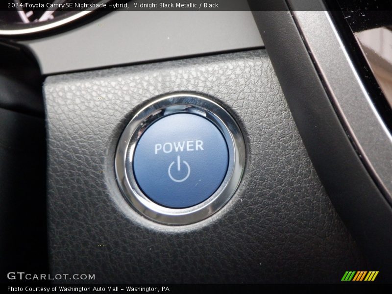 Controls of 2024 Camry SE Nightshade Hybrid