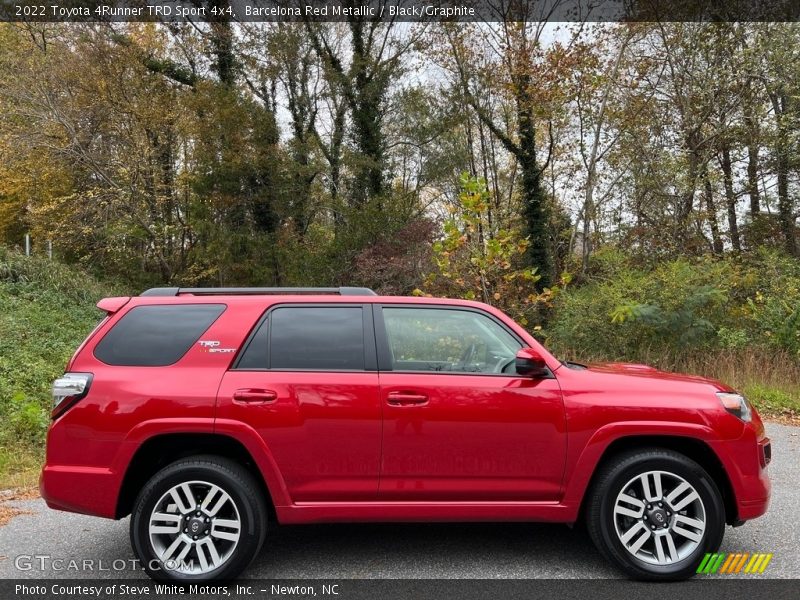  2022 4Runner TRD Sport 4x4 Barcelona Red Metallic