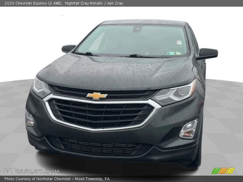 Nightfall Gray Metallic / Ash Gray 2020 Chevrolet Equinox LS AWD