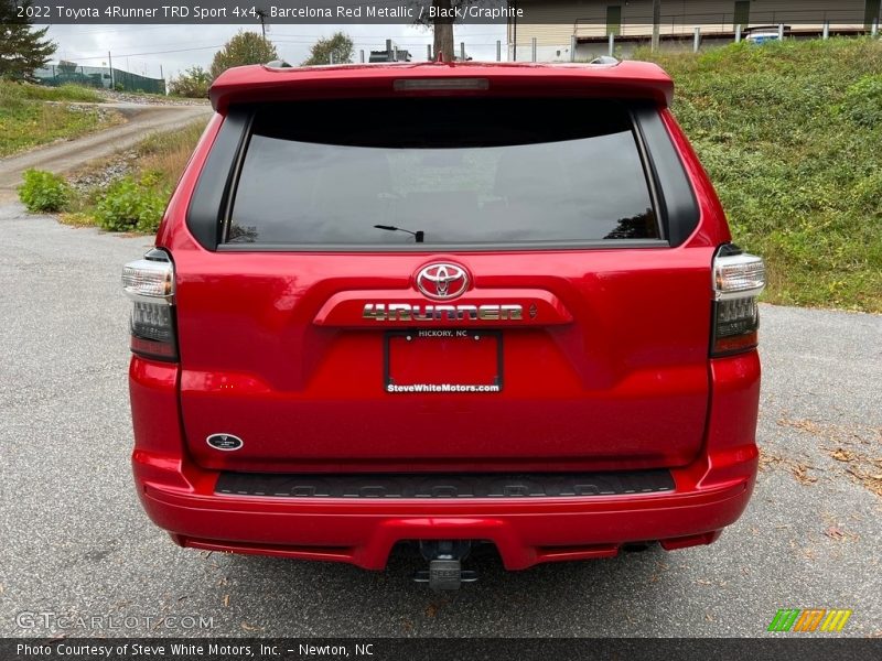  2022 4Runner TRD Sport 4x4 Barcelona Red Metallic