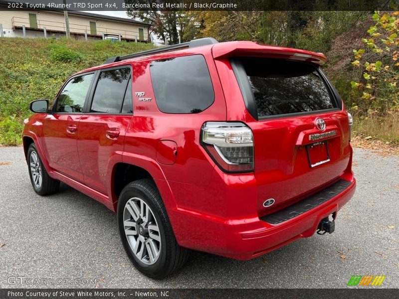  2022 4Runner TRD Sport 4x4 Barcelona Red Metallic