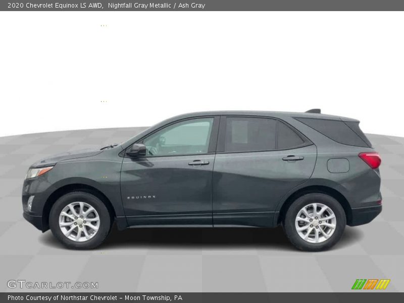 Nightfall Gray Metallic / Ash Gray 2020 Chevrolet Equinox LS AWD