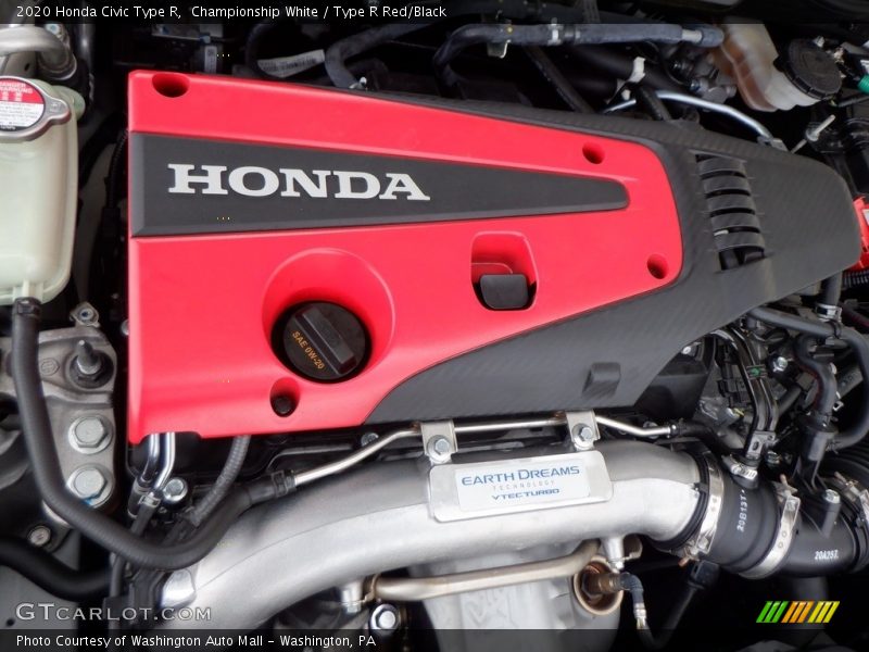  2020 Civic Type R Engine - 2.0 Liter Turbocharged DOHC 16-Valve i-VTEC 4 Cylinder