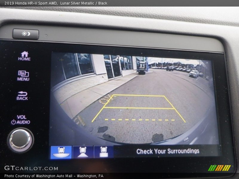 Lunar Silver Metallic / Black 2019 Honda HR-V Sport AWD