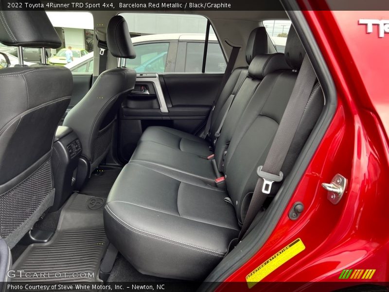 Rear Seat of 2022 4Runner TRD Sport 4x4
