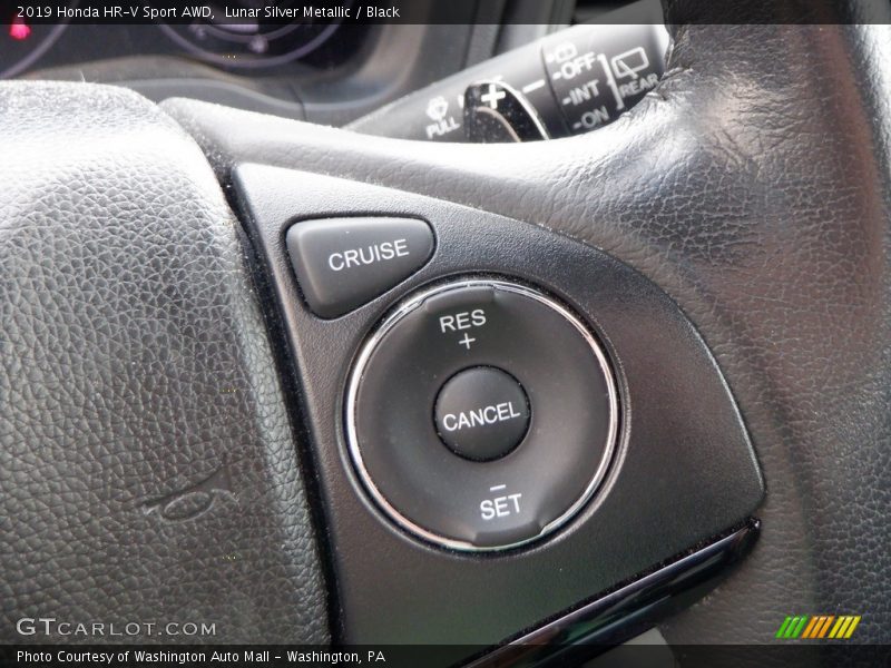 Lunar Silver Metallic / Black 2019 Honda HR-V Sport AWD