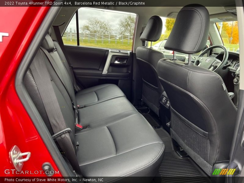 Rear Seat of 2022 4Runner TRD Sport 4x4