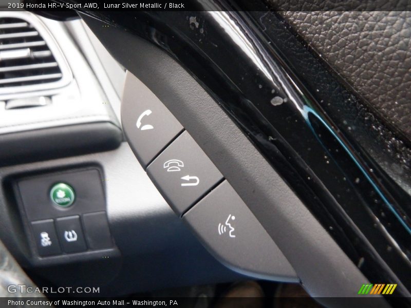 Lunar Silver Metallic / Black 2019 Honda HR-V Sport AWD