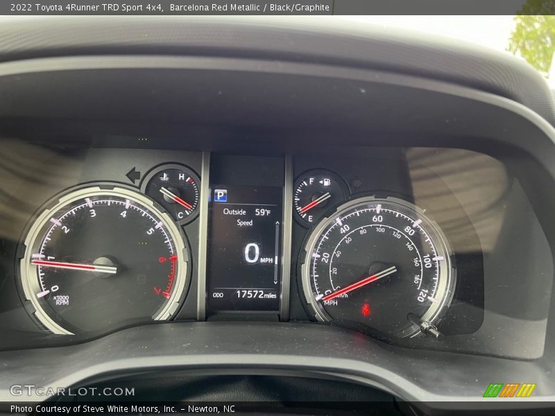  2022 4Runner TRD Sport 4x4 TRD Sport 4x4 Gauges