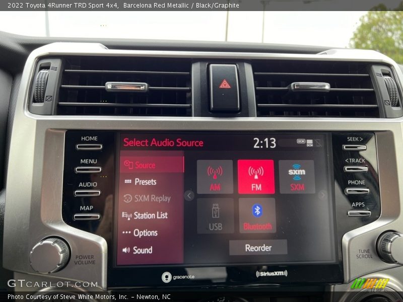 Controls of 2022 4Runner TRD Sport 4x4