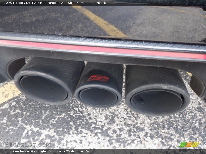 Exhaust of 2020 Civic Type R