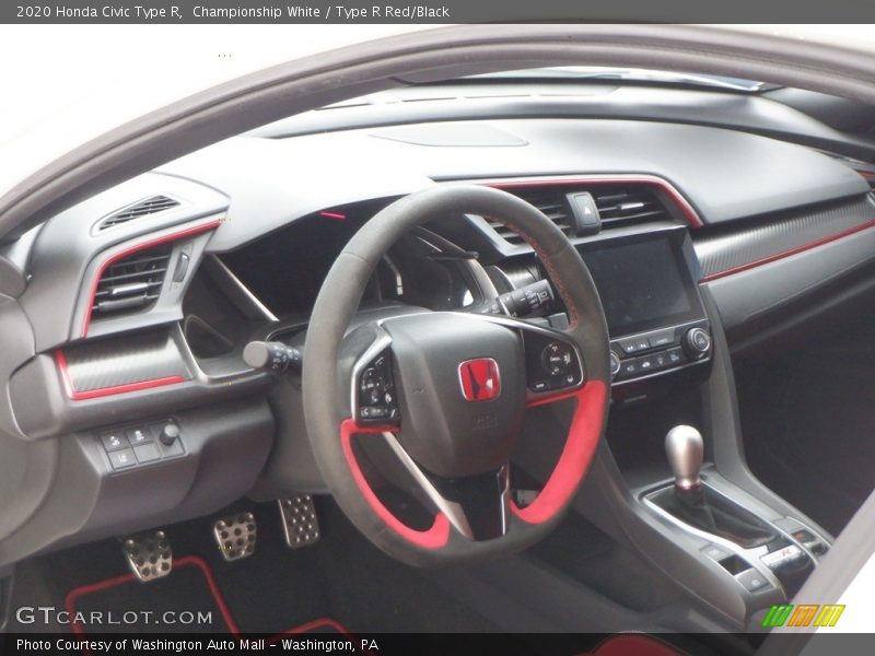 Dashboard of 2020 Civic Type R