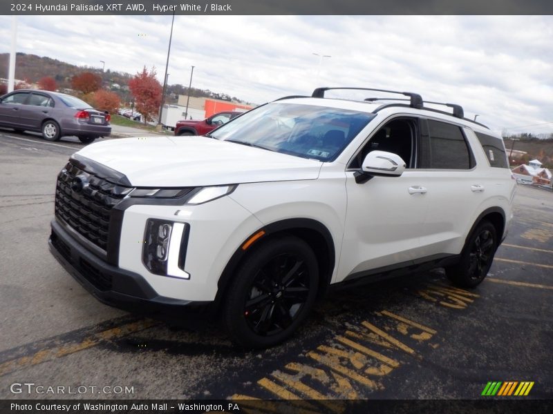 Hyper White / Black 2024 Hyundai Palisade XRT AWD