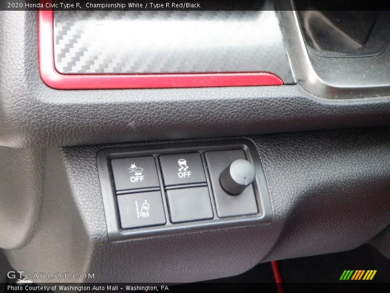 Controls of 2020 Civic Type R