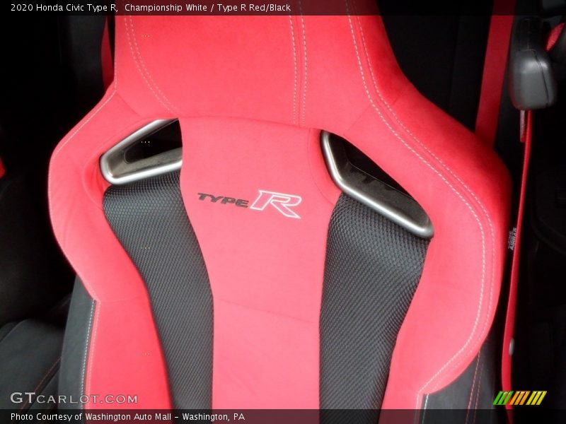 Front Seat of 2020 Civic Type R