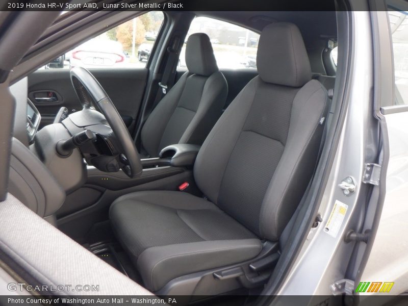 Lunar Silver Metallic / Black 2019 Honda HR-V Sport AWD
