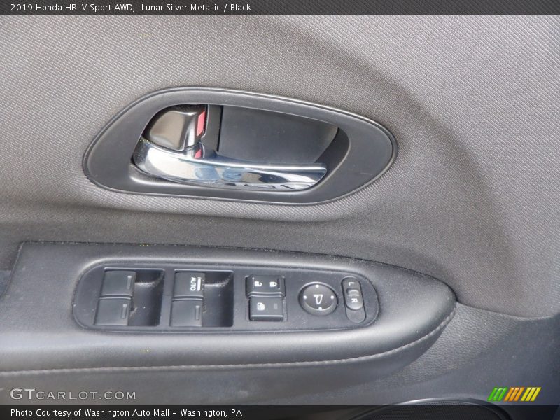 Lunar Silver Metallic / Black 2019 Honda HR-V Sport AWD