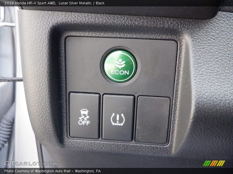 Lunar Silver Metallic / Black 2019 Honda HR-V Sport AWD