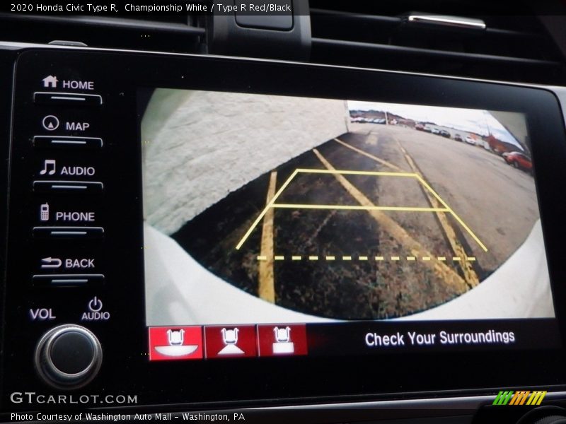 Controls of 2020 Civic Type R