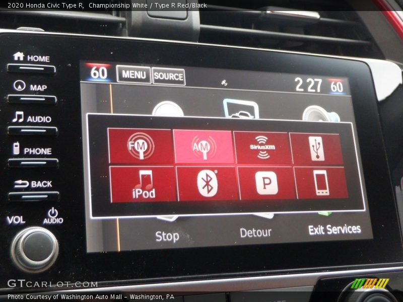 Controls of 2020 Civic Type R