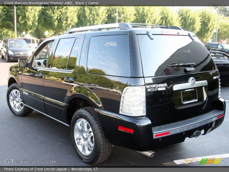 Black / Camel 2008 Mercury Mountaineer Premier AWD