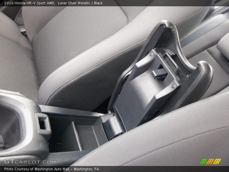 Lunar Silver Metallic / Black 2019 Honda HR-V Sport AWD
