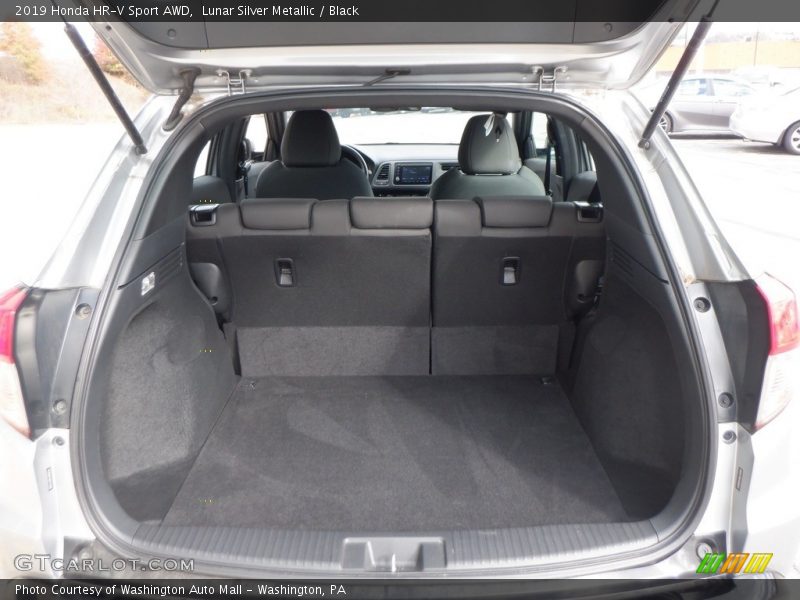 Lunar Silver Metallic / Black 2019 Honda HR-V Sport AWD