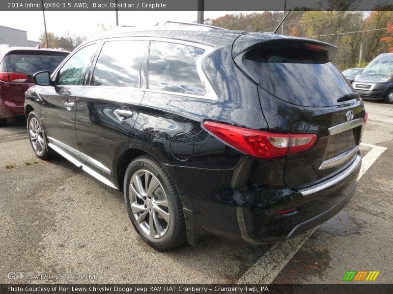 Black Obsidian / Graphite 2014 Infiniti QX60 3.5 AWD