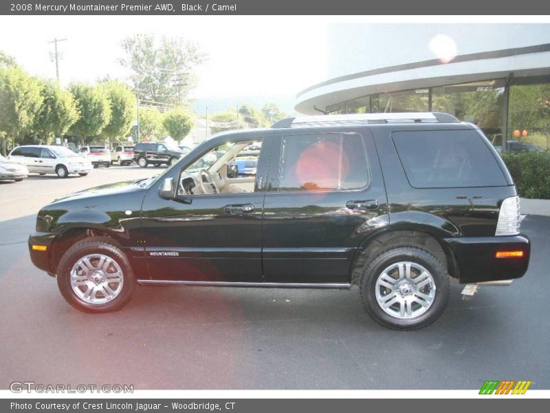 Black / Camel 2008 Mercury Mountaineer Premier AWD