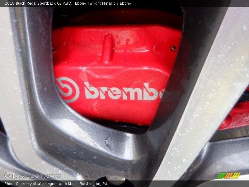 Ebony Twilight Metallic / Ebony 2018 Buick Regal Sportback GS AWD