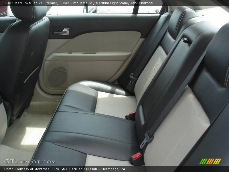 Silver Birch Metallic / Medium Light Stone/Dark Charcoal 2007 Mercury Milan V6 Premier