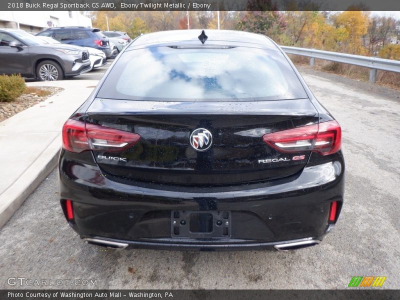  2018 Regal Sportback GS AWD Ebony Twilight Metallic