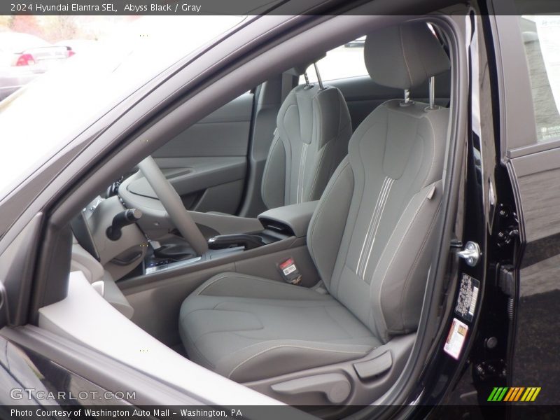 Front Seat of 2024 Elantra SEL