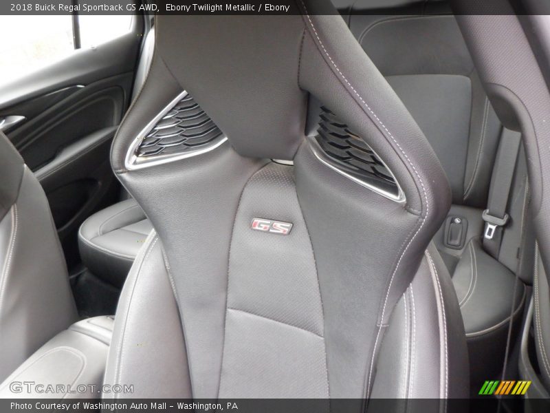 Front Seat of 2018 Regal Sportback GS AWD