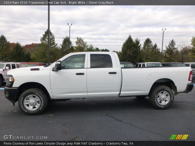  2024 3500 Tradesman Crew Cab 4x4 Bright White
