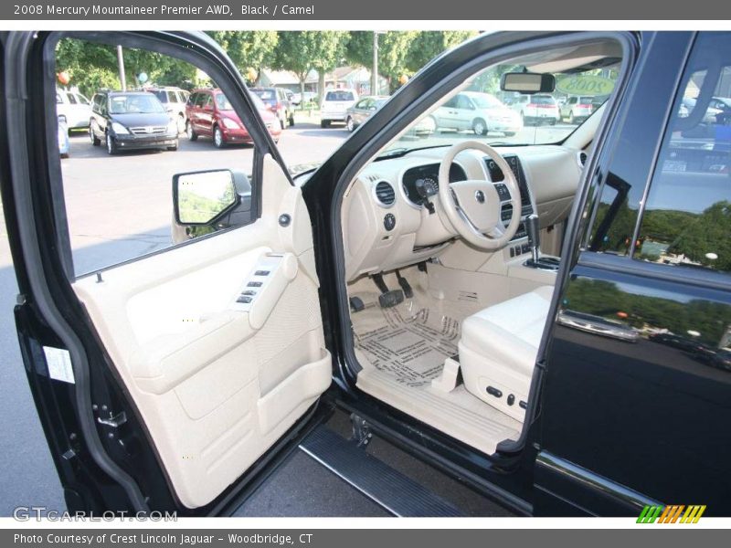 Black / Camel 2008 Mercury Mountaineer Premier AWD