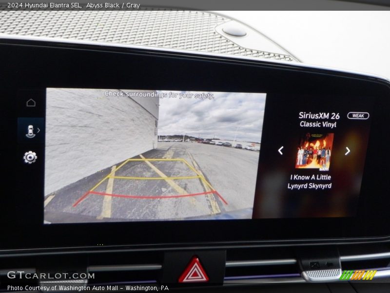 Controls of 2024 Elantra SEL