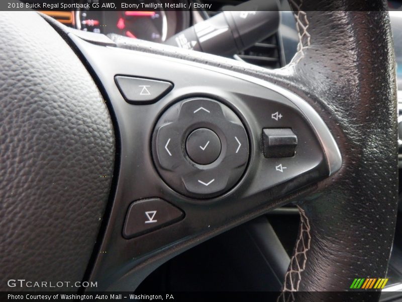  2018 Regal Sportback GS AWD Steering Wheel