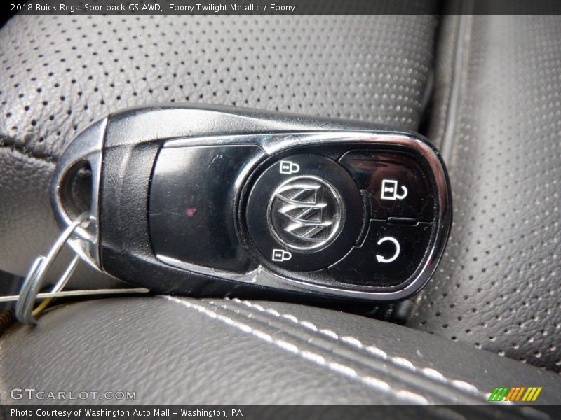 Keys of 2018 Regal Sportback GS AWD