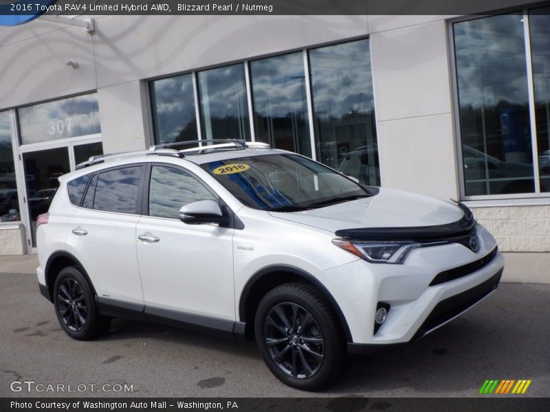 Front 3/4 View of 2016 RAV4 Limited Hybrid AWD