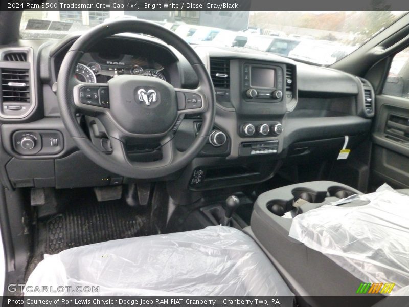 Dashboard of 2024 3500 Tradesman Crew Cab 4x4