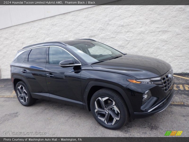 Front 3/4 View of 2024 Tucson Limited Hybrid AWD
