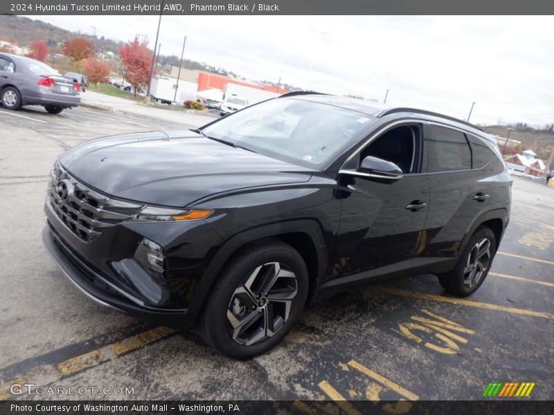 Phantom Black / Black 2024 Hyundai Tucson Limited Hybrid AWD